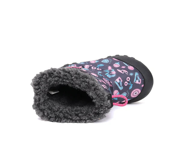 D.D.Step cizme fete Aqua-Tex imblanite 22-27 Daisy Pink