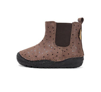 D.D.Step cizme fete imblanite 26-31 Chocolate cu buline