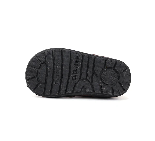 D.D.Step cizme fete imblanite 26-31 Chocolate cu buline
