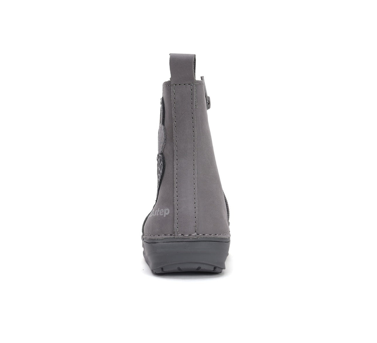 D.D.Step cizme fete imblanite 20-25 Drak Grey cu inimioare