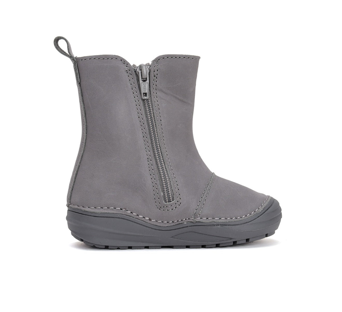 D.D.Step cizme fete imblanite 20-25 Drak Grey cu inimioare