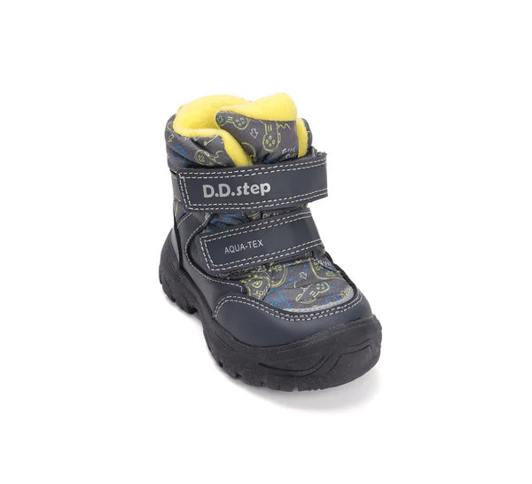 D.D.Step ghete baieti Aqua-Tex captusite 22-27 Yellow