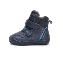 D.D.Step ghete baieti Barefoot imblanite 20-25 Royal Blue