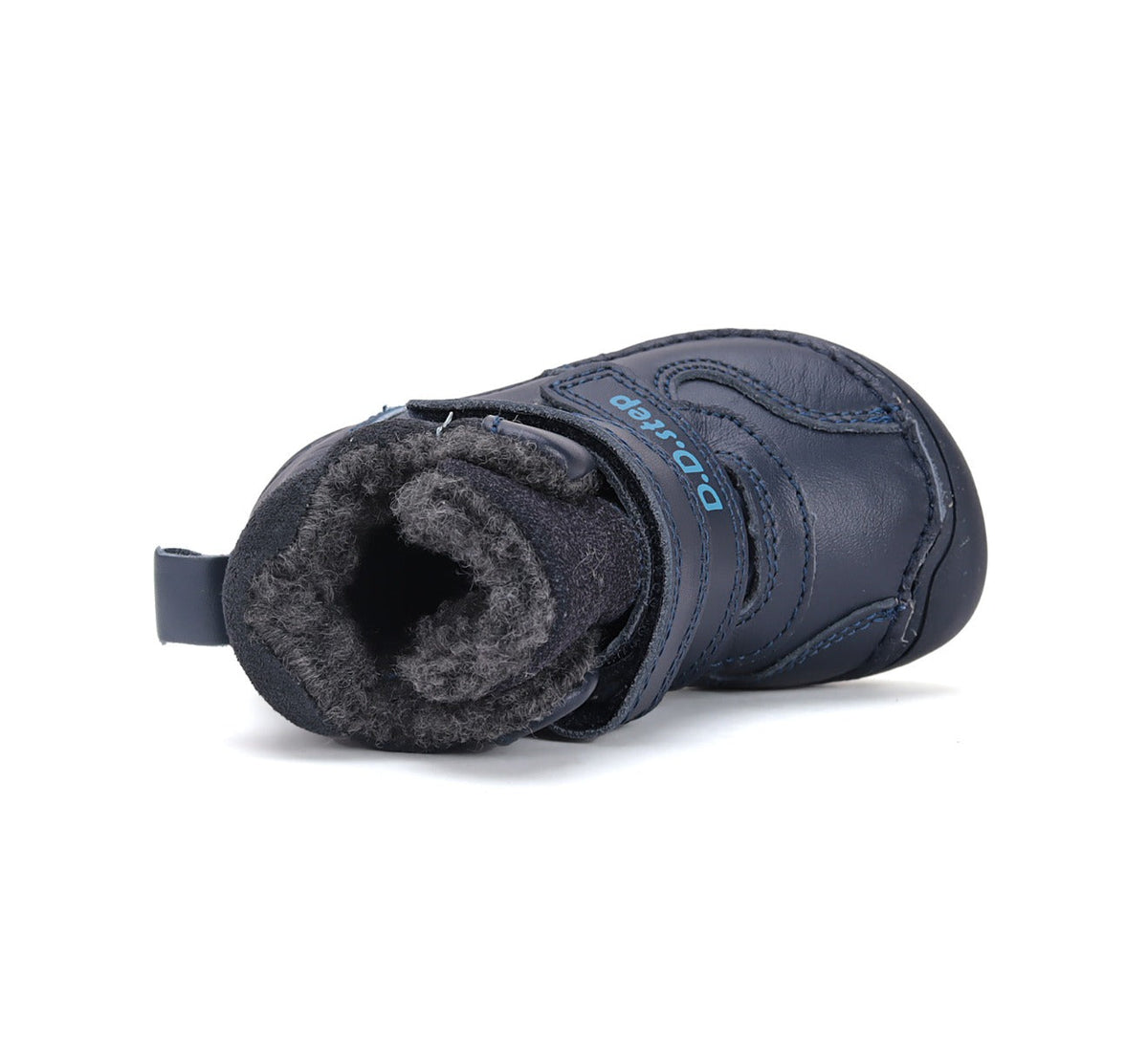 D.D.Step ghete baieti Barefoot imblanite 20-25 Royal Blue
