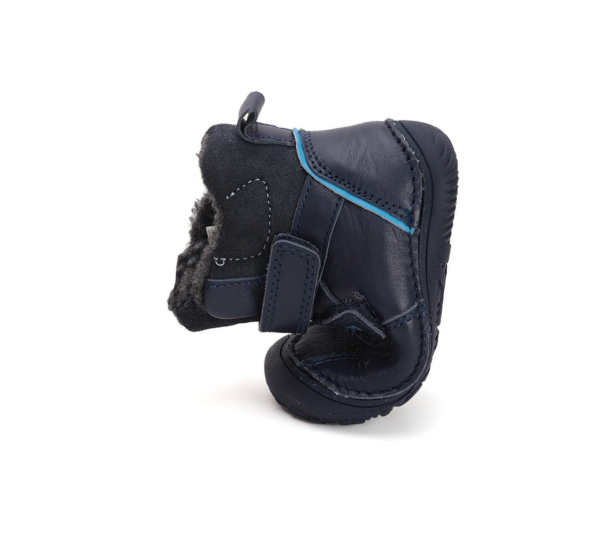 D.D.Step ghete baieti Barefoot imblanite 20-25 Royal Blue