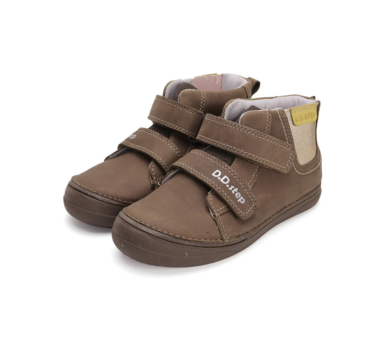 D.D.Step ghete baieti cu elastic la glezna 26-31, Chocolate  Imagine principală a produsului