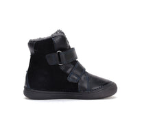 D.D.Step ghete baieti fluorescente si imblanite 26-31 Black cu dino