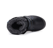 D.D.Step ghete baieti fluorescente si imblanite 26-31 Black cu dino