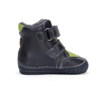 D.D.Step ghete baieti imblanite 19-24 Royal Blue cu koala