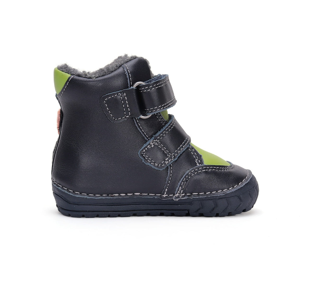 D.D.Step ghete baieti imblanite 19-24 Royal Blue cu koala
