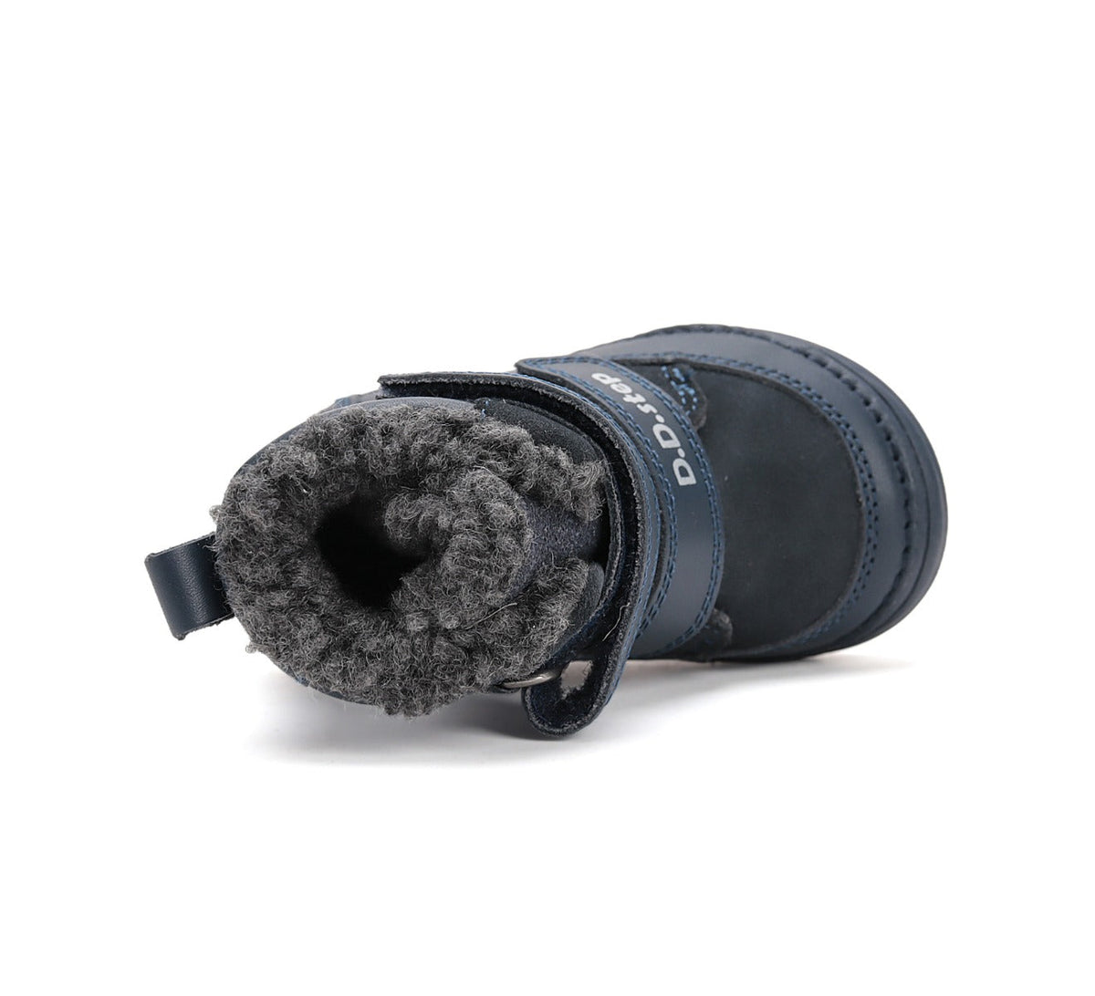 D.D.Step ghete baieti imblanite 20-25 Bermuda Blue cu D