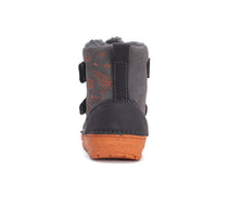 D.D.Step ghete baieti imblanite 20-25 Dark Grey cu navete