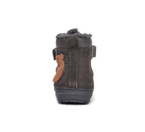 D.D.Step ghete baieti imblanite 26-31 Dark Grey cu urs