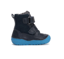 D.D.Step ghete baieti imblanite 20-25 Royal Blue cu navete