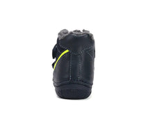 D.D.Step ghete baieti imblanite 26-31 Royal Blue cu neon