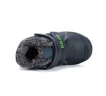 D.D.Step ghete baieti imblanite 26-31 Royal Blue cu neon