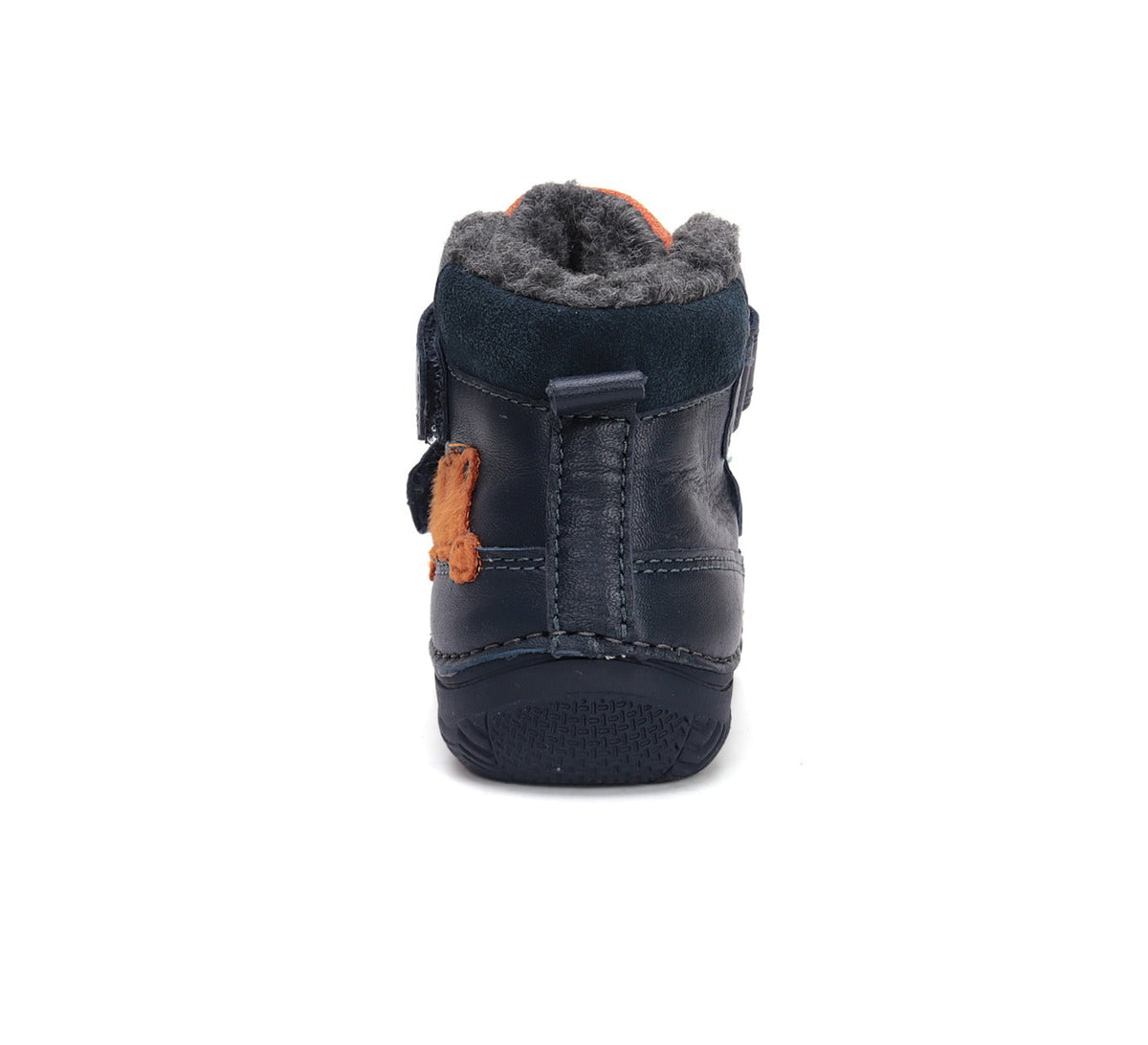 D.D.Step ghete baieti imblanite 20-25 Royal Blue cu tigru