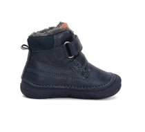 D.D.Step ghete baieti imblanite 20-25 Royal Blue cu tigru