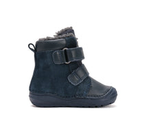 D.D.Step ghete baieti imblanite 20-25 Royal Blue cu urs polar