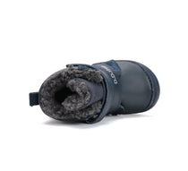D.D.Step ghete baieti imblanite 20-25 Royal Blue cu urs polar