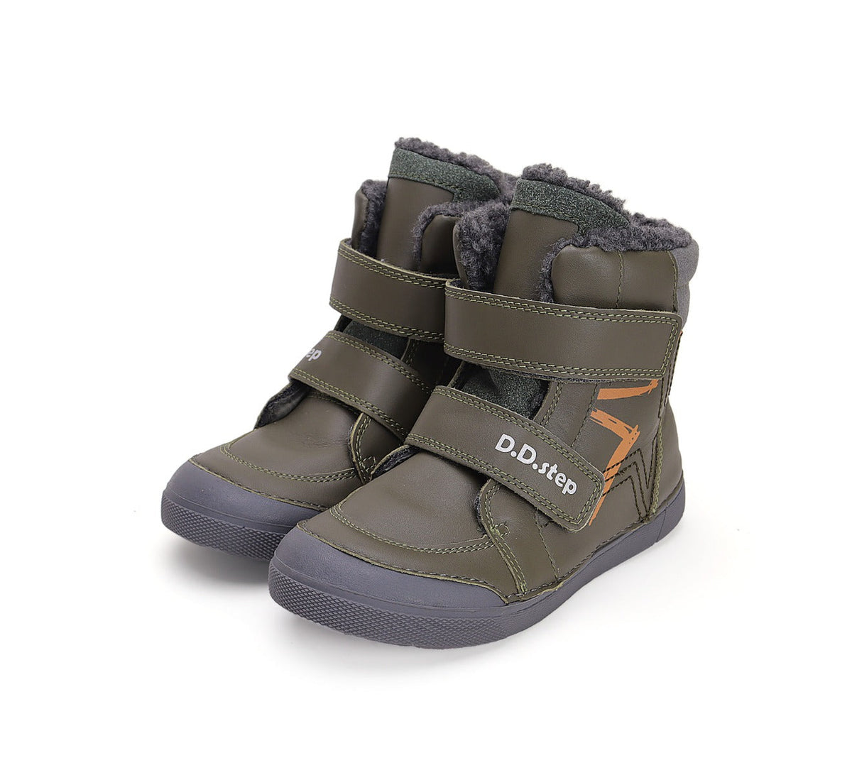 D.D.Step ghete baieti imblanite 25-30, Emerald cu stea