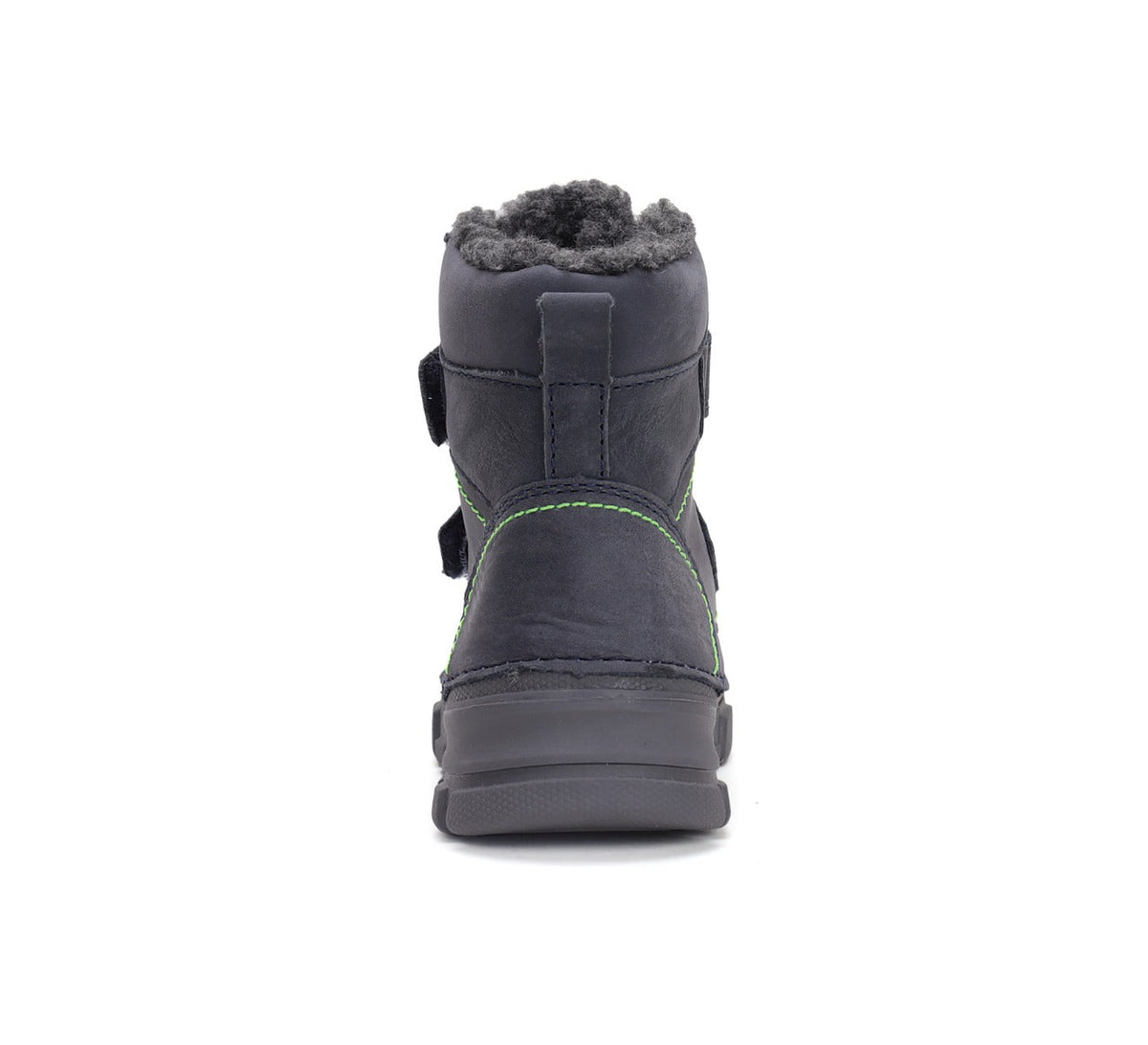 D.D.Step ghete baieti imblanite 25-30 Royal Blue cu cusatura verde