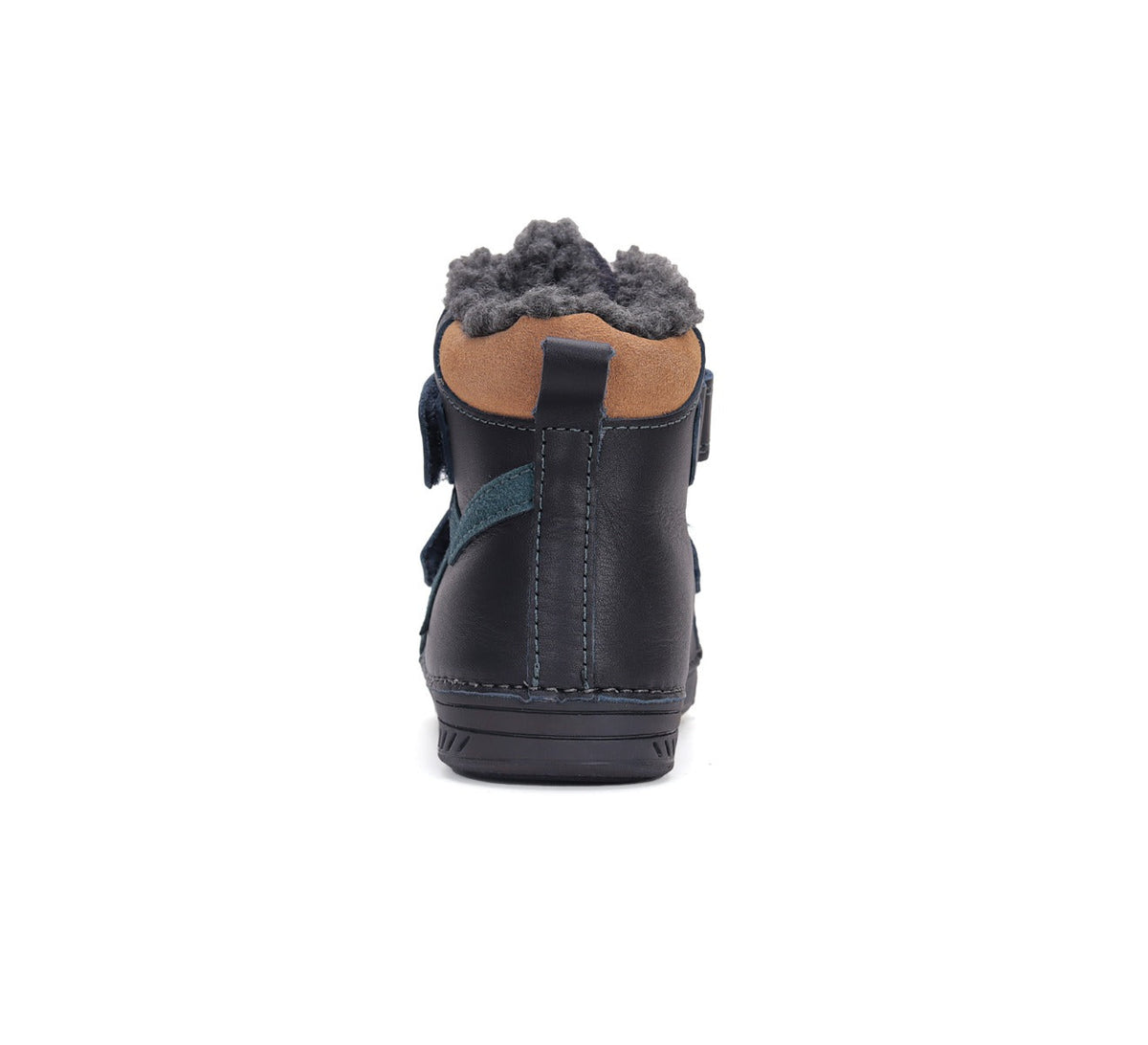 D.D.Step ghete baieti imblanite 25-30 Royal Blue cu stea petrol
