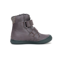 D.D.Step ghete baieti imblanite 26-31 Dark Grey cu dino