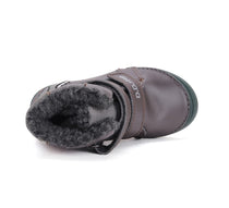 D.D.Step ghete baieti imblanite 26-31 Dark Grey cu dino