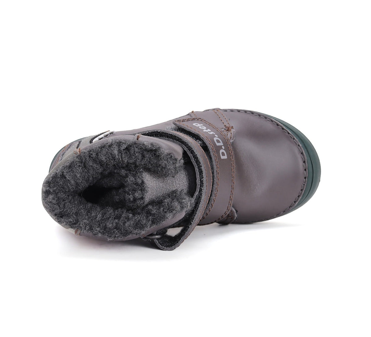 D.D.Step ghete baieti imblanite 26-31 Dark Grey cu dino