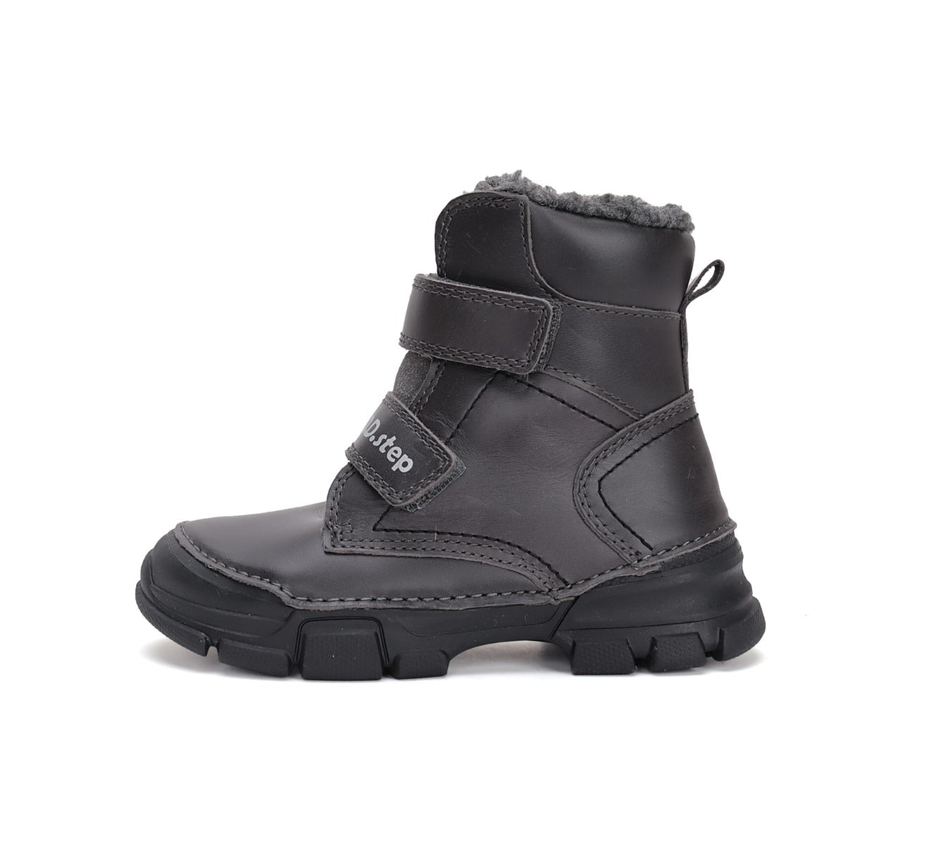 D.D.Step ghete baieti imblanite 25-30 Dark Grey Imagine secundară a produsului
