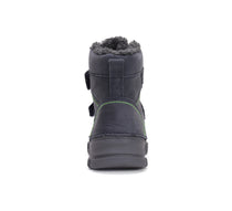 D.D.Step ghete baieti imblanite 31-36 Royal Blue cu cusatura verde