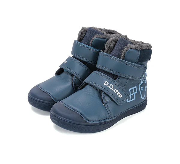 D.D.Step ghete baieti imblanite cu talpa fluorescenta 25-30 Calypso Sky cu controler Imagine principală a produsului