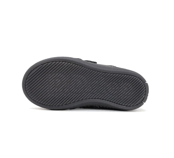 D.D.Step ghete baieti imblanite cu talpa fluorescenta 25-30 Dark grey cu controler