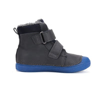 D.D.Step ghete baieti imblanite cu talpa fluorescenta 25-30 Royal Blue cu controler