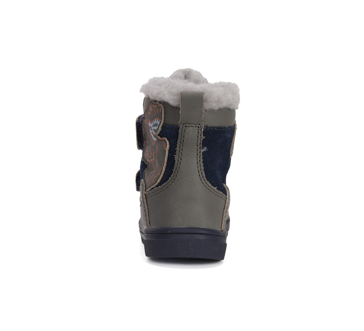 D.D.Step ghete baieti imblanite Ponte20 supinati AQUA-TEX 28-33 Khaki cu dino