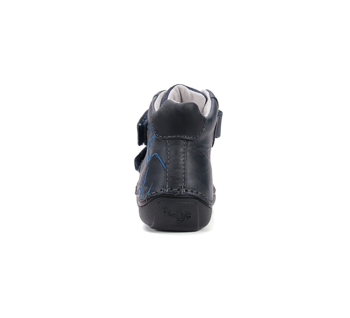 D.D.Step ghete baieti Ponte20 supinati 24-29 Royal Blue cu dino