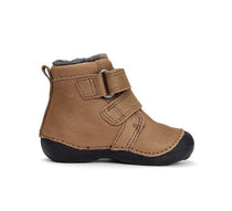 D.D.Step ghete baieti Primii pasi imblanite 19-24 Chocolate cu avioane