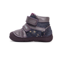 D.D.Step ghete fete 20-25 Lavander cu stelute