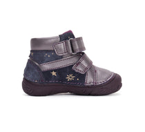 D.D.Step ghete fete 20-25 Lavander cu stelute