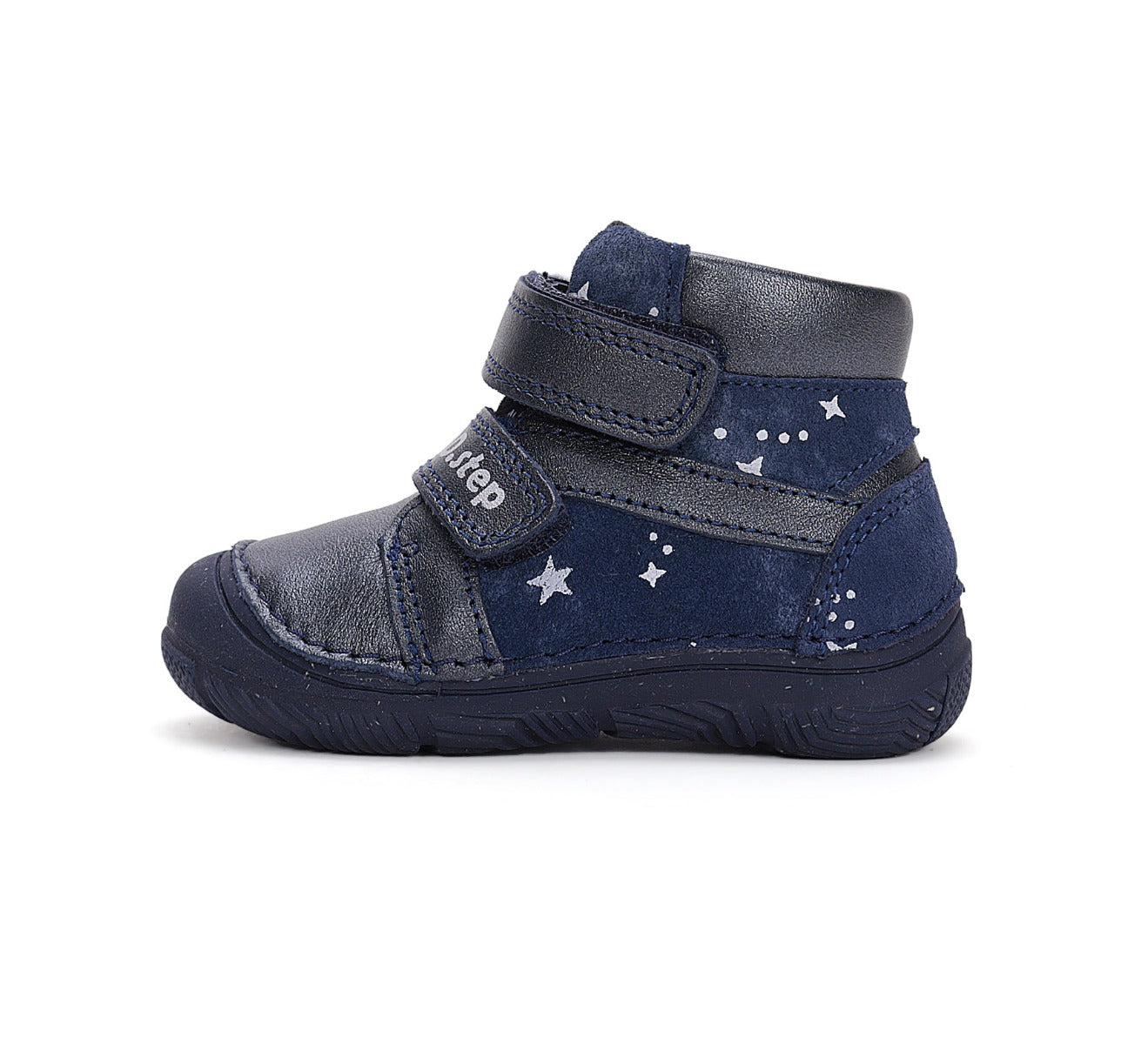 D.D.Step ghete fete 20-25 Royal Blue cu stelute Imagine secundară a produsului