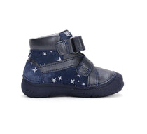 D.D.Step ghete fete 20-25 Royal Blue cu stelute
