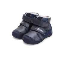 D.D.Step ghete fete 20-25 Royal Blue cu stelute