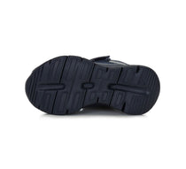 D.D.Step ghete fete Aqua-Tex 24-29 Royal Blue cu inimioare