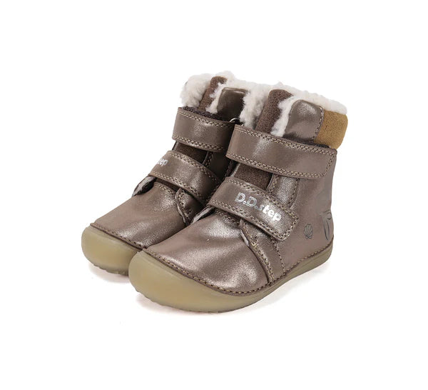 D.D.Step ghete fete Barefoot captusite cu talpa fluorescenta 25-30 Chocolate cu sirena Imagine principală a produsului