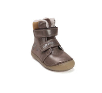 D.D.Step ghete fete Barefoot captusite cu talpa fluorescenta 25-30 Chocolate cu sirena