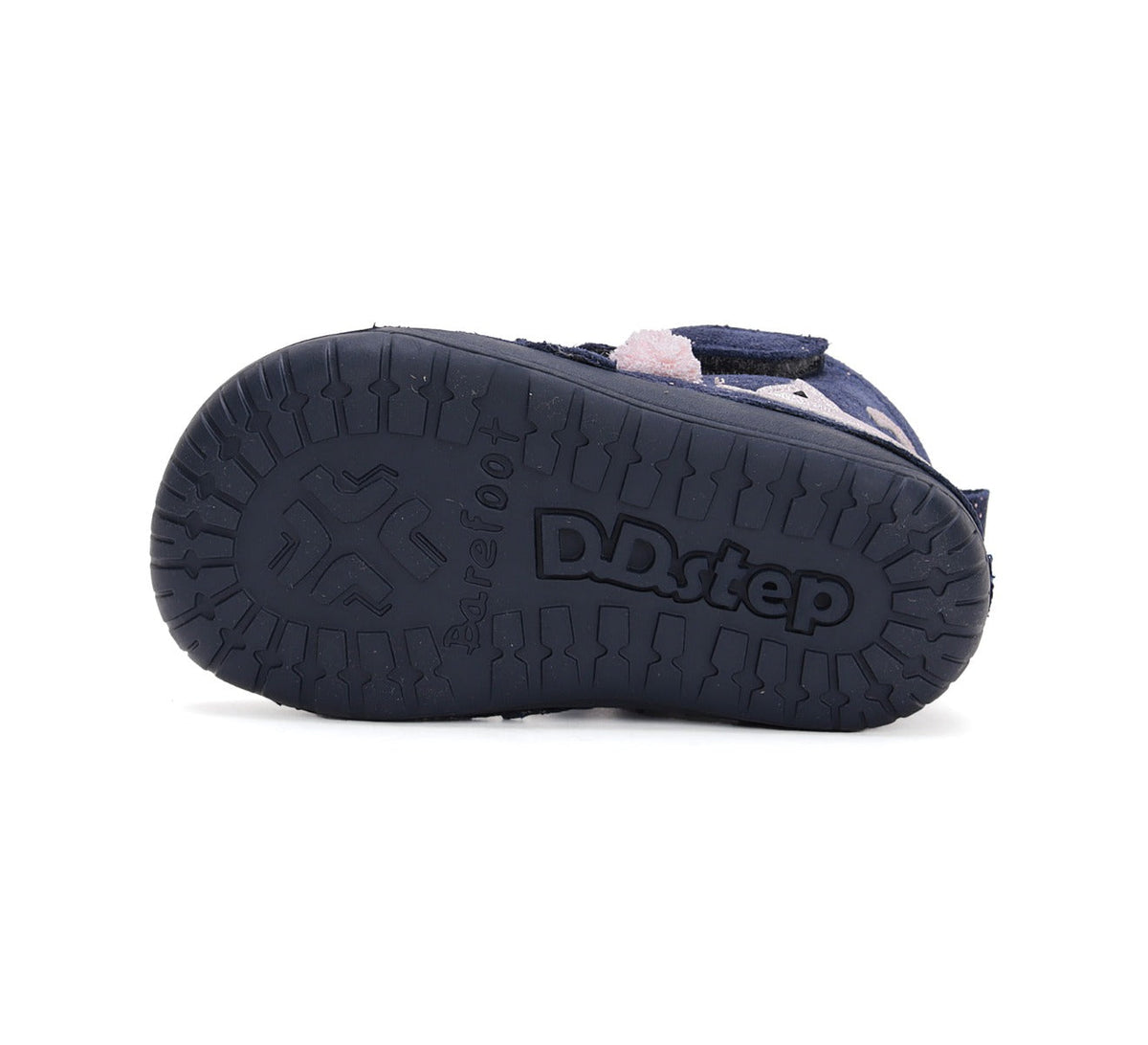 D.D.Step ghete fete Barefoot imblanite 20-25 Bermuda Blue cu pisica