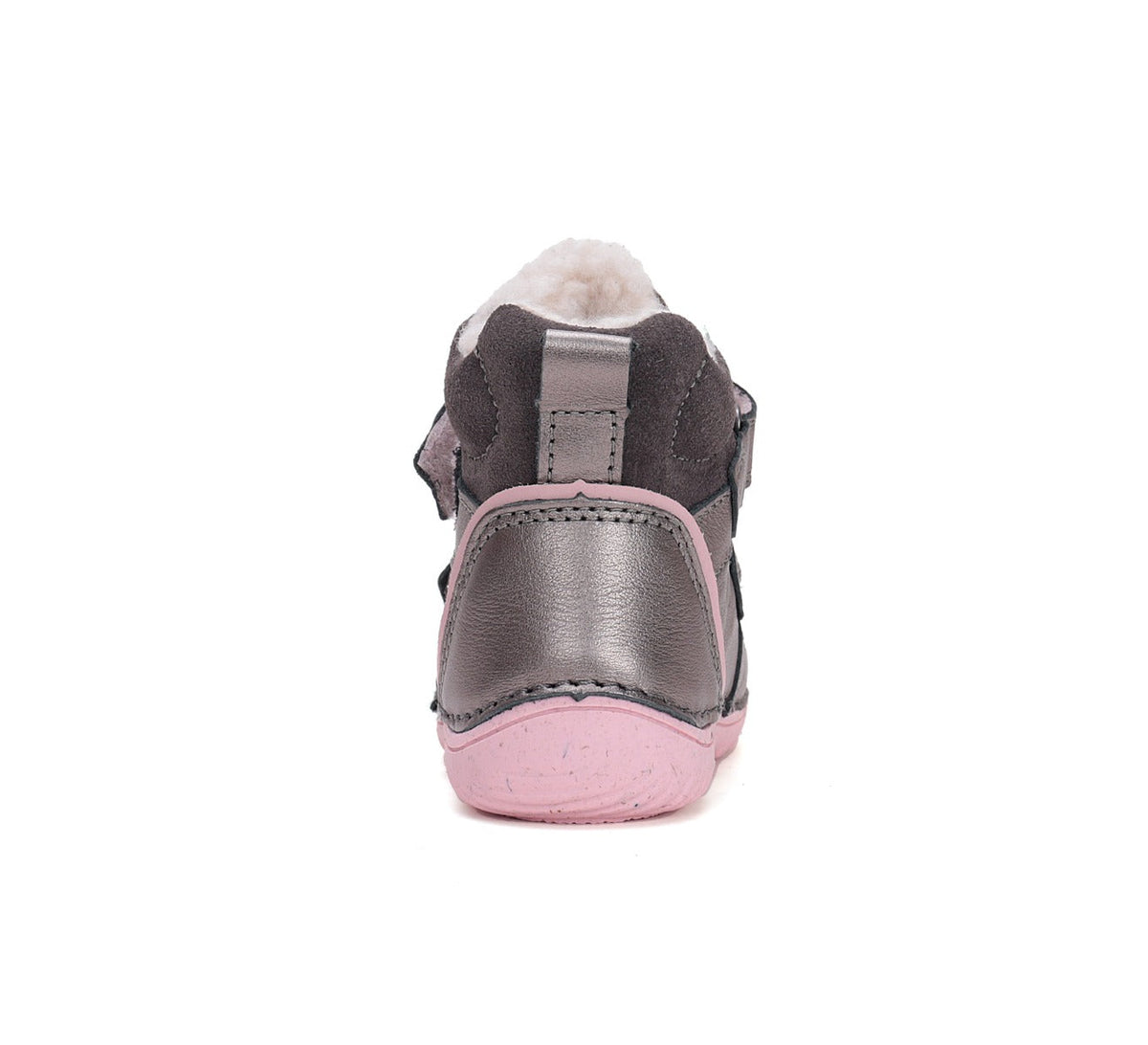D.D.Step ghete fete Barefoot imblanite 26-31 Bronze cu roz
