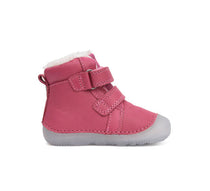 D.D.Step ghete fete Barefoot imblanite cu talpa fluorescenta 20-25 Dark Pink Sirena