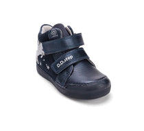 D.D.Step ghete fete cu LED 25-30 Royal Blue cu unicorn
